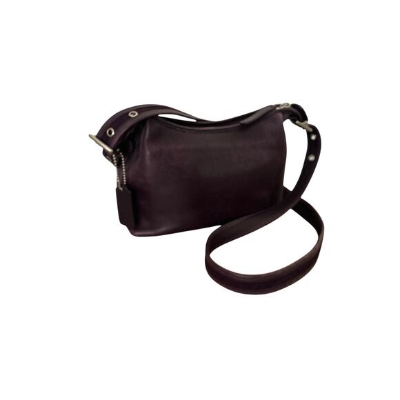 Vintage Coach Legacy 9136 Bag Women's Small Brown Leather Shoulder Purse Y2K - Picture 4 of 12